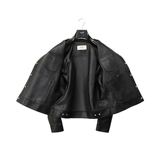 CELINE セリーヌ by Hedi Slimane TRUCKER JACKET IN CALFSKIN CELINE セリーヌ by Hedi Slimane TRUCKER JACKET IN CALFSKIN