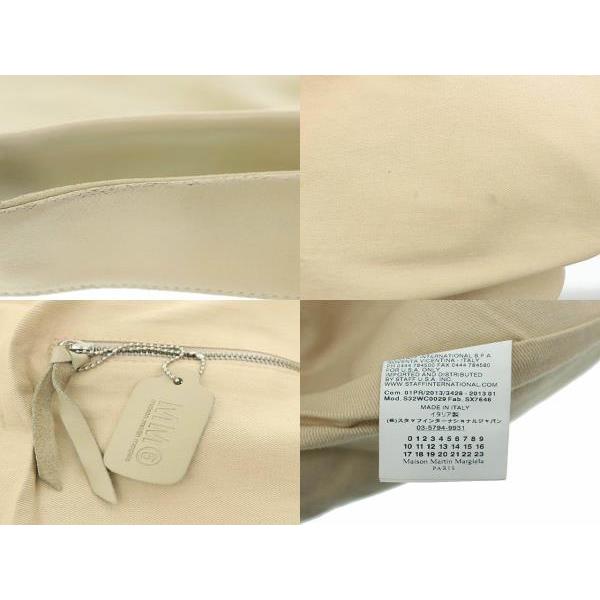 ふ*ぐ様 マルジェラ13AW トートバッグ　レザー マルタンマルジェラ Martin Margiela MM6 13SS LEATHER BAG