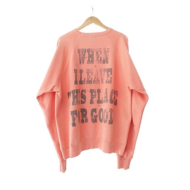 セントマイケル SAINTMICHAEL 20AW Raglan Sweat Shirt JESUS セントマイケル SAINTMICHAEL 20AW Raglan Sweat Shirt JESUS