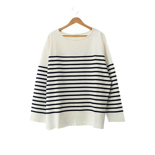 BODHI ボーディ Border Basque Shirt ボーダー バスク 長袖 Tシャツ 