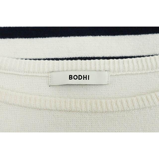 BODHI ボーディ Border Basque Shirt ボーダー バスク 長袖 Tシャツ 