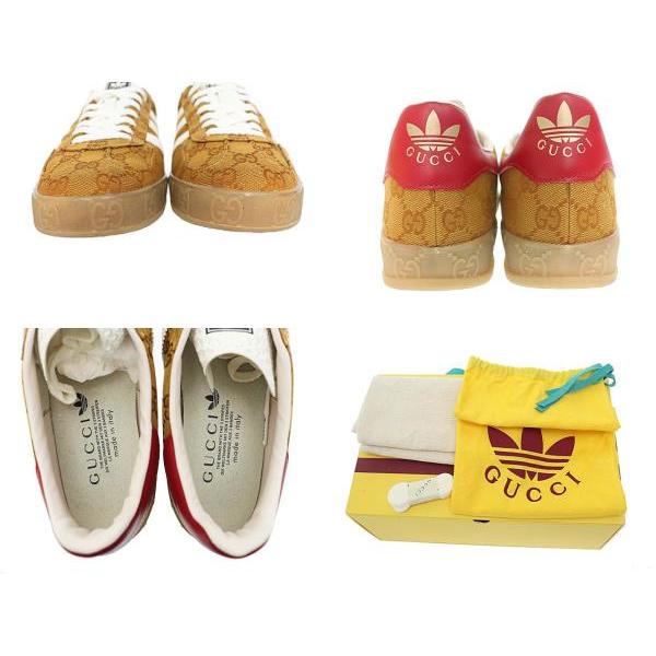 adidas アディダス ×GUCCI グッチ 22AW GAZELLE ガゼル GG adidas アディダス ×GUCCI グッチ 22AW GAZELLE ガゼル GG