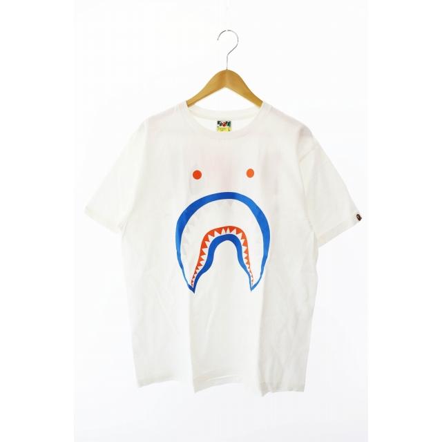 アベイシングエイプ A BATHING APE SHARK TEE シャーク プリント 半袖T 