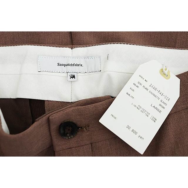 サスクワッチファブリックス SASQUATCH fabrix 24AW SEMI FLARE 