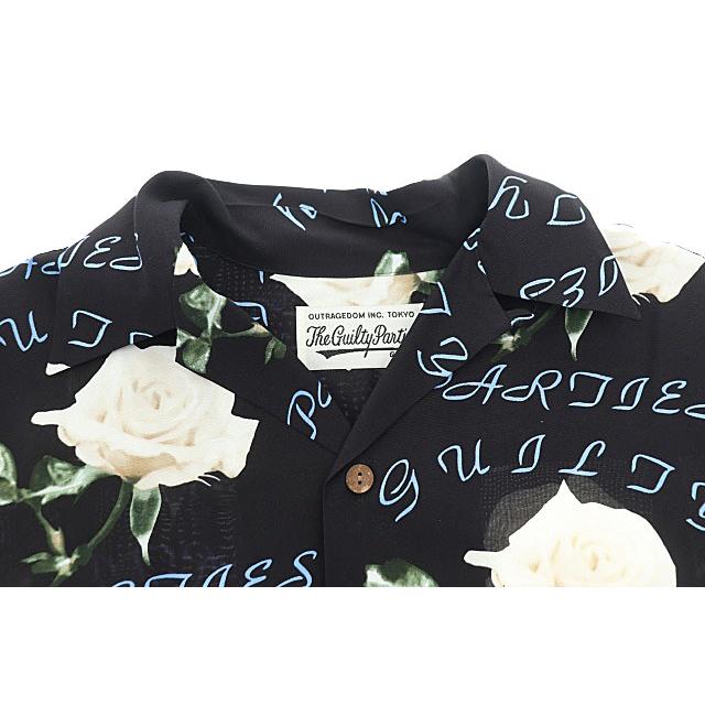 ワコマリア WACKO MARIA 21SS HAWAIIAN SHIRT S/S TYPE-3 薔薇 ローズ 