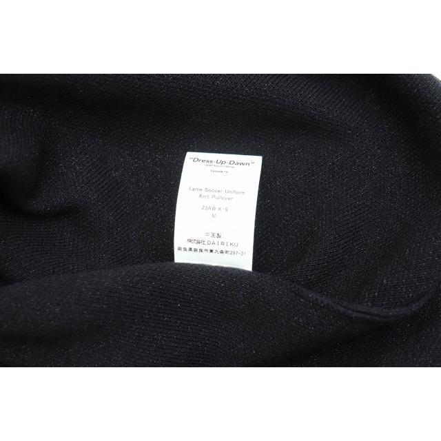 ダイリク DAIRIKU 23AW Lame Soccer Uniform Knit Pullover ラメ ダイリク DAIRIKU 23AW Lame Soccer Uniform Knit Pullover ラメ