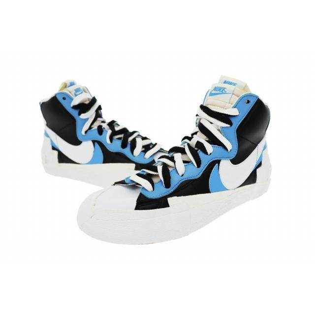 ナイキ NIKE ×SACAI サカイ BLAZER MID ブレーザー ミッド BLACK BLUE 