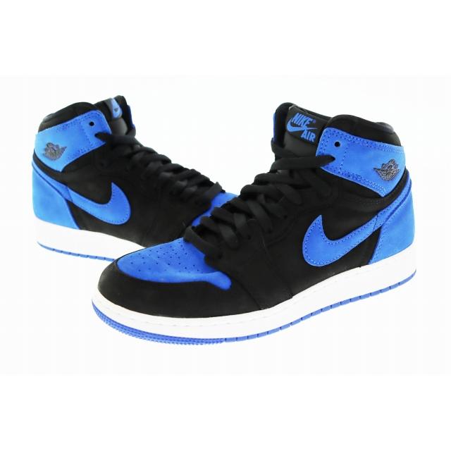 NIKE ナイキ AIR JORDAN 1 RETRO HIGH OG GS ROYAL REIMAGINED エア 
