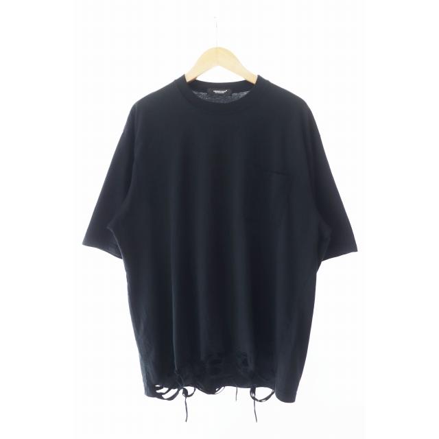 アンダーカバー UNDERCOVER 23AW damage pocket tee ダメージ加工 