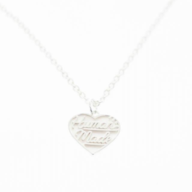 ヒューマンメイド HUMAN MADE HEART SILVER NECKLACE ロゴ ヒューマンメイド HUMAN MADE HEART SILVER NECKLACE ロゴ