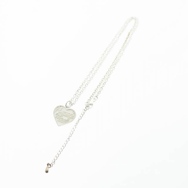 ヒューマンメイド HUMAN MADE HEART SILVER NECKLACE ロゴ ヒューマンメイド HUMAN MADE HEART SILVER NECKLACE ロゴ