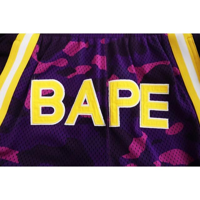 A BATHING APE アベイシングエイプ BAPE COLOR CAMO BASKETBALL SHORTS 