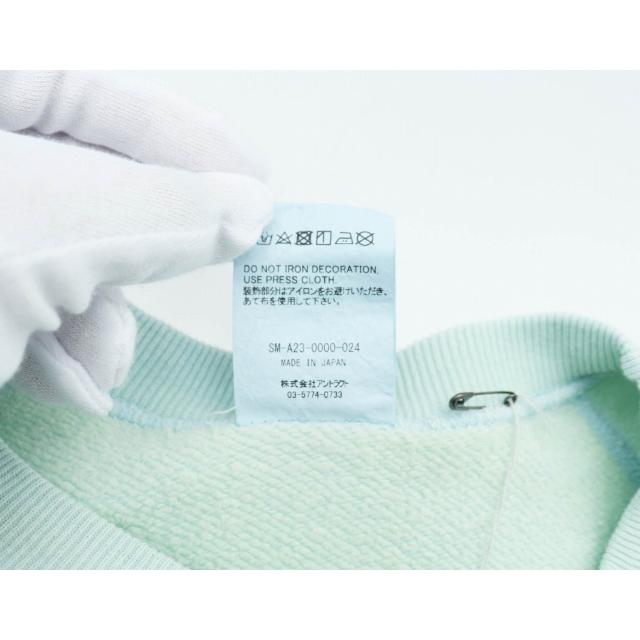 セントマイケル SAINTMICHAEL 23AW CRW N SWT JESUS BLUE ジーザス 