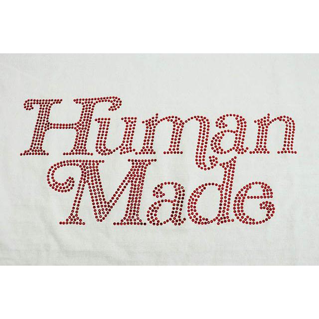 【中古】ヒューマンメイド HUMAN MADE 24SS CRYSTAL LOGO T-SHIRT #1 White クリスタル ロゴ半袖Tシャツ 2XL白 241211 ヒューマンメイド HUMAN MADE 24SS CRYSTAL LOGO T-SHIRT #1 White