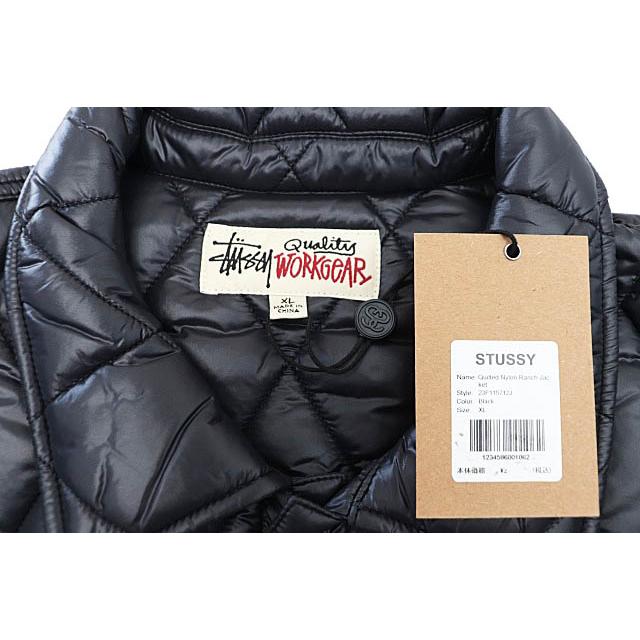 STUSSY ステューシー 23AW Quilted Nylon Ranch Jacket STUSSY ステューシー 23AW Quilted Nylon Ranch Jacket