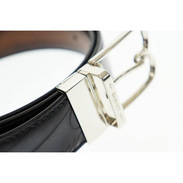 ベルルッティ Berluti B ボリュート スクリットレザー 35MM  