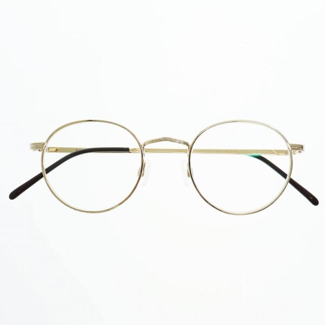 モスコット MOSCOT DOV ドーブ ラウンドボストン メガネ COL.Gold 48