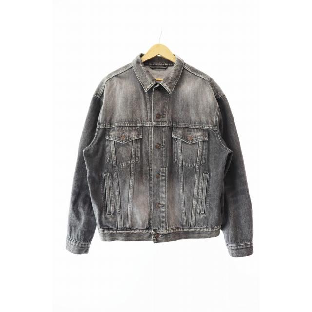 BALENCIAGA バレンシアガ 20AW Back Logo Oversized Denim Jacket 