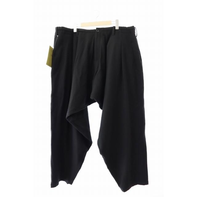 美品　ヨウジヤマモトプールオム ドレープパンツ ウールギャバジン ヨウジヤマモト YOHJI YAMAMOTO POUR HOMME プルーオム WOOL FLANNEL