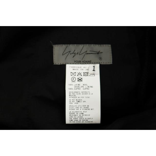 ヨウジヤマモト YOHJI YAMAMOTO POUR HOMME プルーオム WOOL FLANNEL