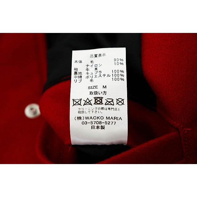 WACKO MARIA（ワコマリア） WACKO MARIA 24AW LEATHER VARSITY JACKET