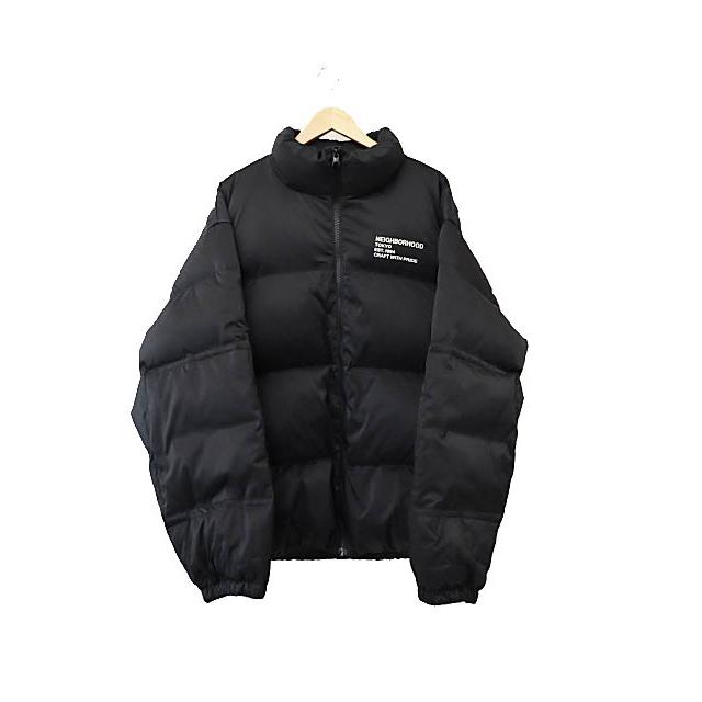 ネイバーフッド NEIGHBORHOOD 23AW CLASSIC DOWN JACKET ロゴ