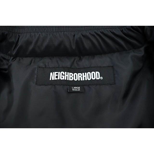 ネイバーフッド NEIGHBORHOOD 23AW CLASSIC DOWN JACKET ロゴ 刺繍
