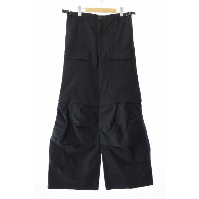 【BALENCIAGA】Flared パンツ ホワイト の ウィメンズ Flared Cargo パンツ スニーカー