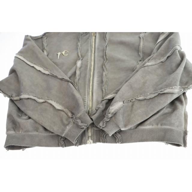 THUG CLUB サグクラブ Gladiator Zip-up Hoodie Gray