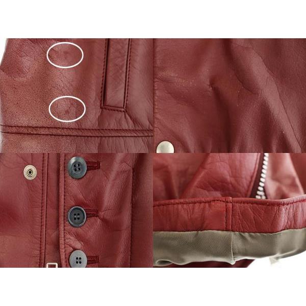 アンダーカバー UNDERCOVER 13SS Cow Leather Double Riders アンダーカバー UNDERCOVER 13SS Cow Leather Double Riders