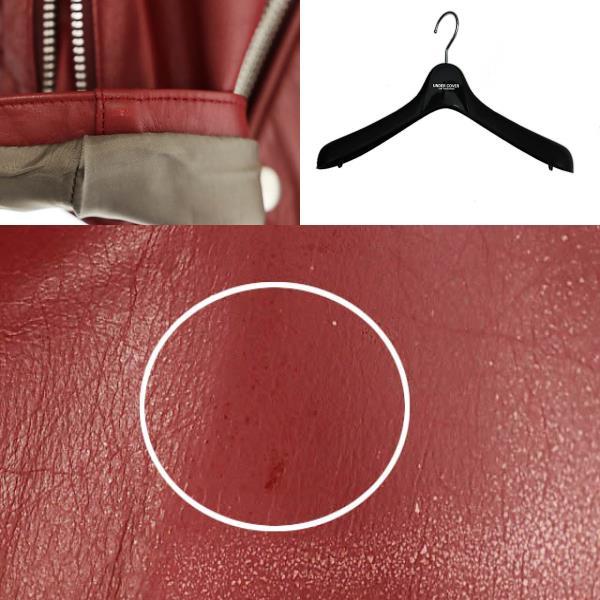 アンダーカバー UNDERCOVER 13SS Cow Leather Double Riders Jacket