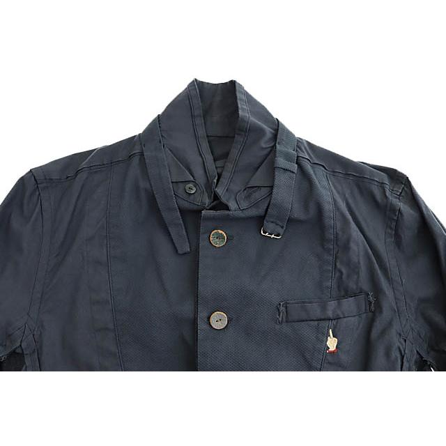 アンダーカバー UNDERCOVER 13SS ダブル カフス シャツ ジャケット 