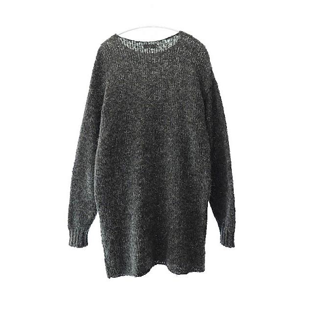 アンダーカバー UNDERCOVER 17AW モヘア アルパカ混 ロング ニット 