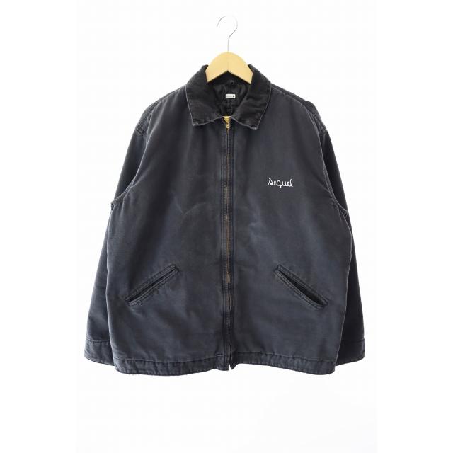 シークエル SEQUEL 24SS DUCK JACKET ロゴ刺繍 ダック