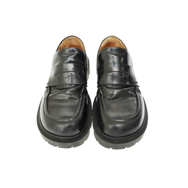 メゾンマルジェラ Maison Margiela ロゴ ステッチ スクエアトゥ