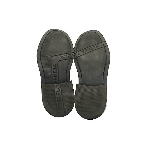 BOTTEGA VENETA 編み込みレザー ローファー 42 黒aq11642 Bottega Veneta Interciato Woven Leather Loafers | Neiman Marcus