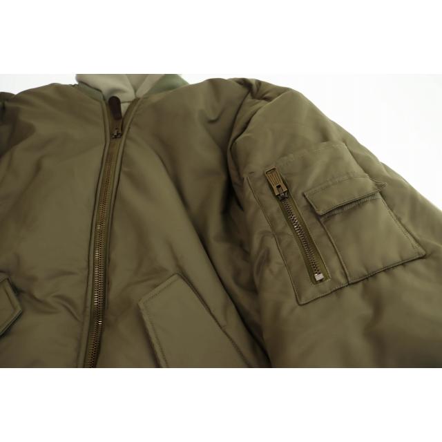 【中古】バレンシアガ BALENCIAGA 23SS オールイン ボンバー ジャケット 746456 1 カーキ ☆AA★ 250302 BALENCIAGA（バレンシアガ） BALENCIAGA 23SS Paris All In Bomber