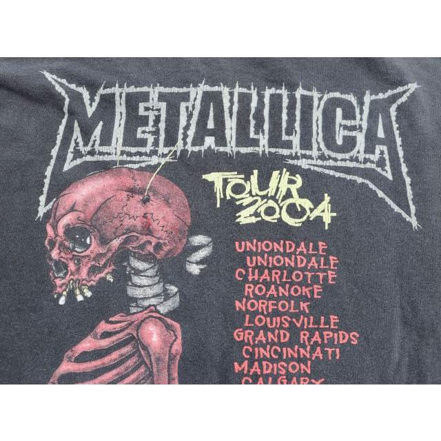 ヴィンテージ 00s METALLICA PUSHEAD TENNESSEERIVER 2004 Madly in 