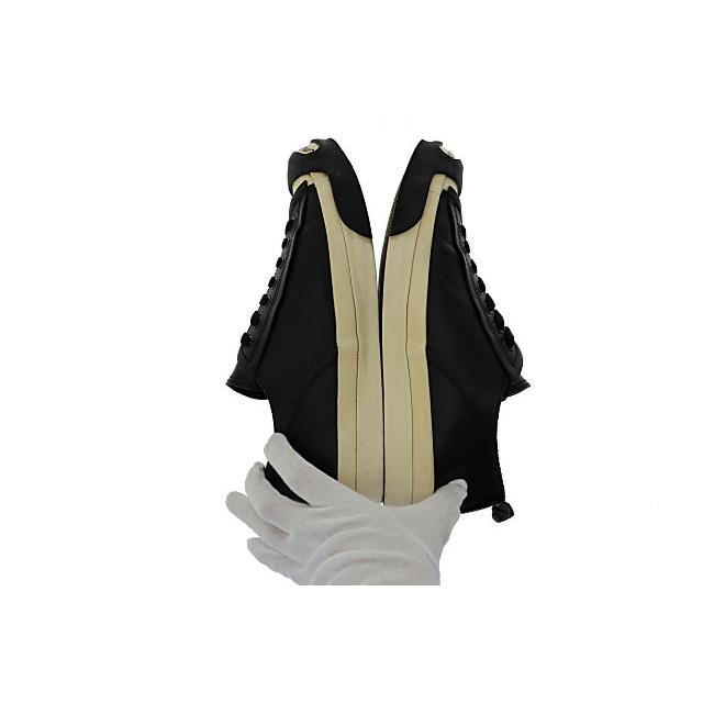 アンダーカバー UNDERCOVER 16SS ロゴ レザー ローカット スニーカー 