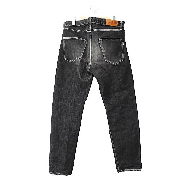 A BATHING APE アベイシングエイプ FRONT BAPE LOGO BLACK DENIM A BATHING APE アベイシングエイプ FRONT BAPE LOGO BLACK DENIM