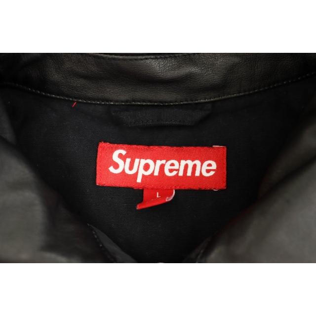 Supreme（シュプリーム） SUPREME 24AW Leather Collar Utility Jacket