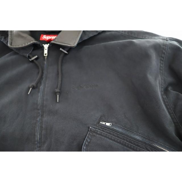 Supreme（シュプリーム） SUPREME 24AW Leather Collar Utility Jacket