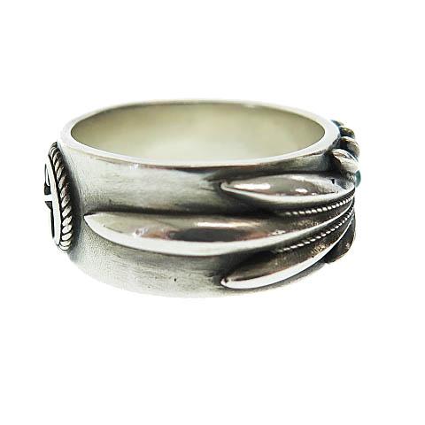 GUCCI（グッチ） インターロッキング GG ターコイズ フラワー リング