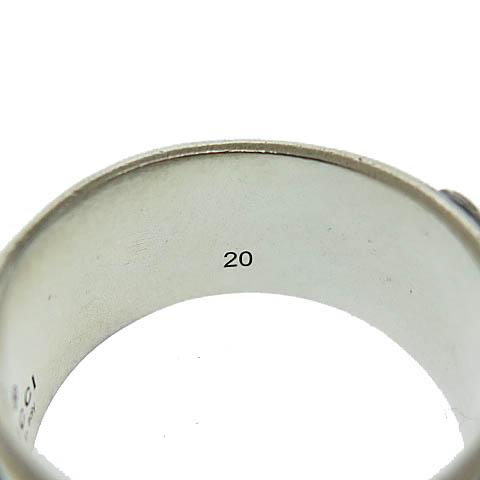 GUCCI（グッチ） インターロッキング GG ターコイズ フラワー リング