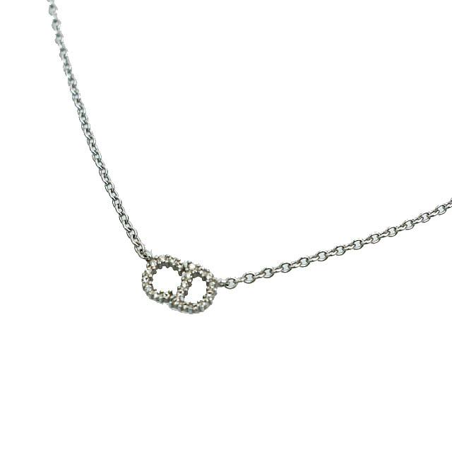 Dior ロゴモチーフ ネックレス　ディオール　クレールディーリュヌ ディオール Dior Clair D Lune クレール ディー リュヌ ロゴ