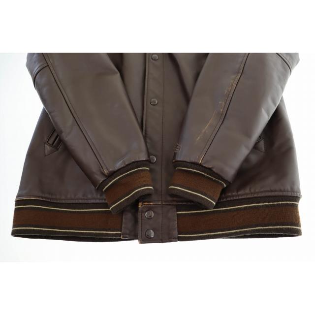 ジャケット・アウター SUPREME Wing Foot Leather VarsityJacket シュプリーム SUPREME 05AW Wing Foot Leather Varsity Jacket