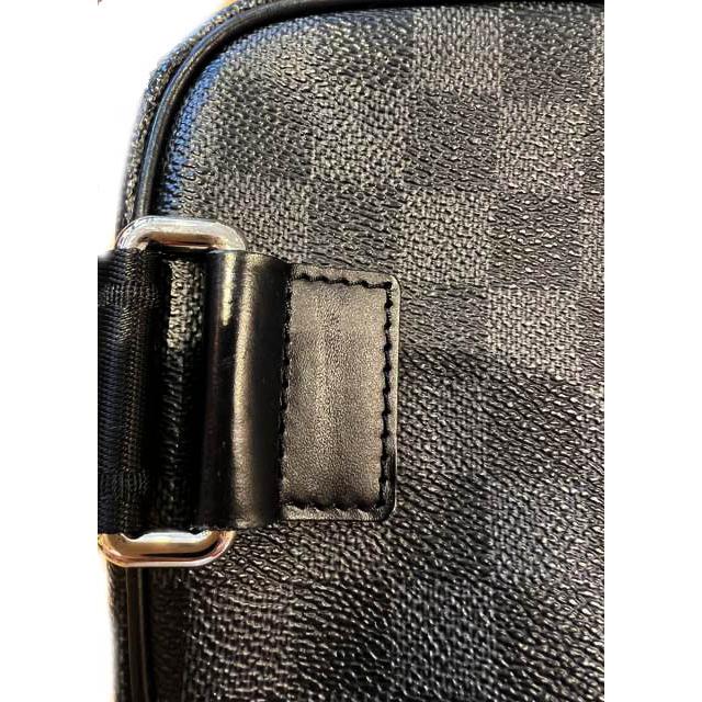 ルイ・ヴィトン ダミエ・グラフィット アンブレール N41289 ボディバッグ ルイヴィトングラフィット アンブレール 14137 黒/グレー メンズ