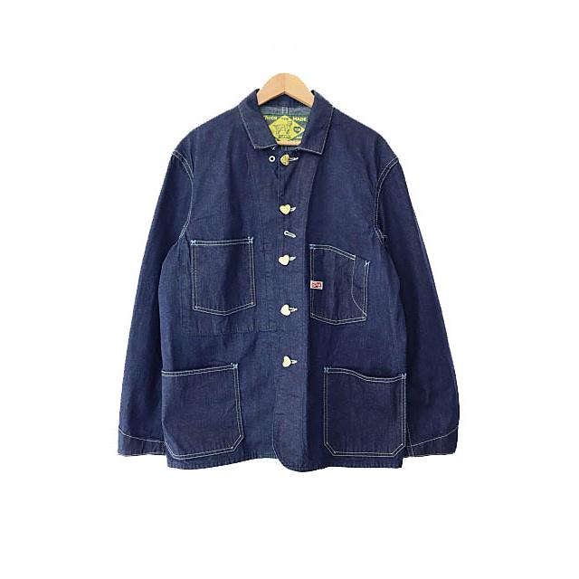TCB jeans cathartt デニム カバーオール 38 キャットハート TCBジーンズ キャットハート チョアコート TCB jeans Cathartt