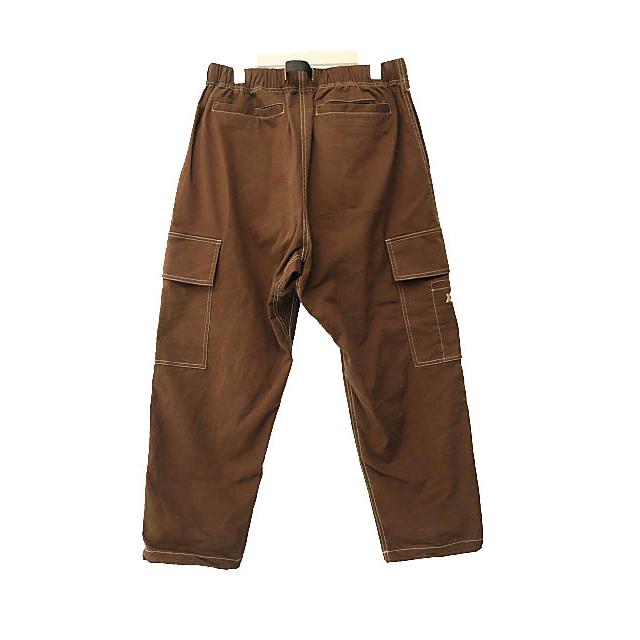 XLARGE×#FR2 カーゴパンツ 茶 XL 状態良好 エクストララージ X-LARGE ×FR2 エフアールツー 23SS STITCHED RESORT