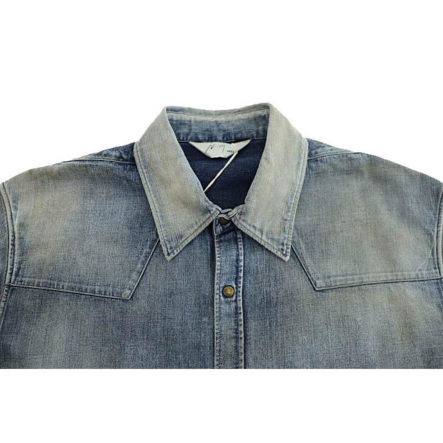 ANCELLM アンセルム 25SS DENIM WESTERN SHIRT デニム ウエスタン 長袖